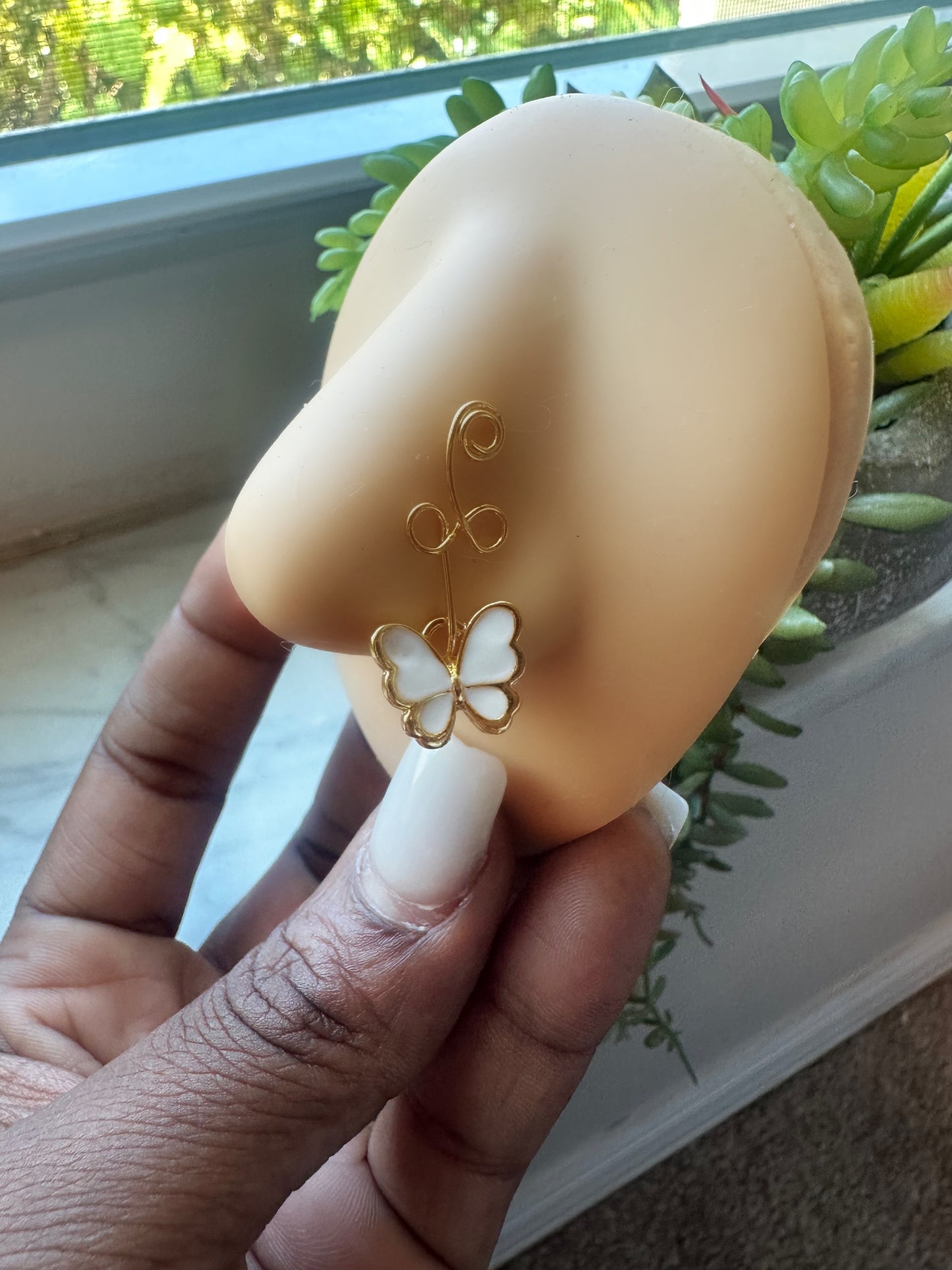 Butterfly Nose Cuff