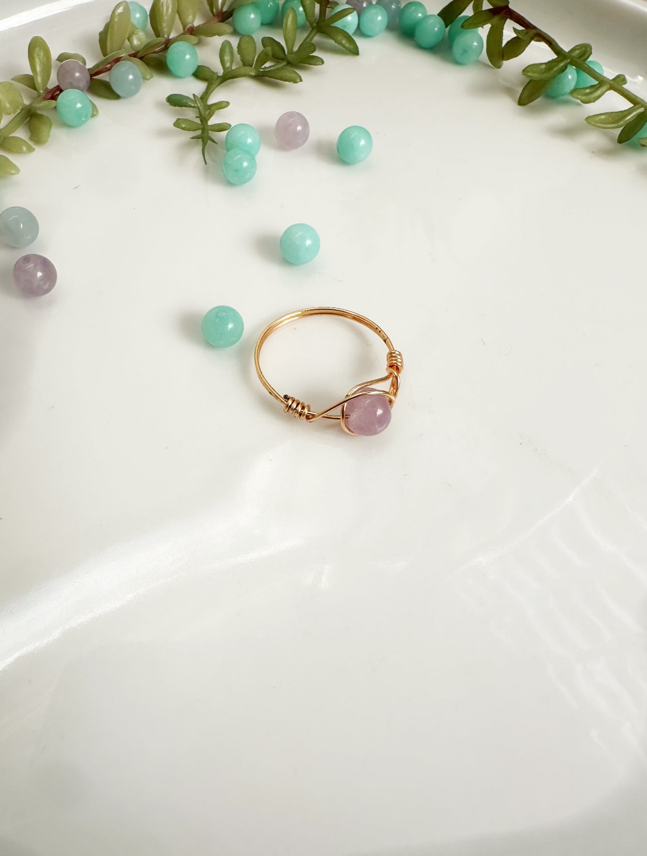 Lavender Amethyst Ring