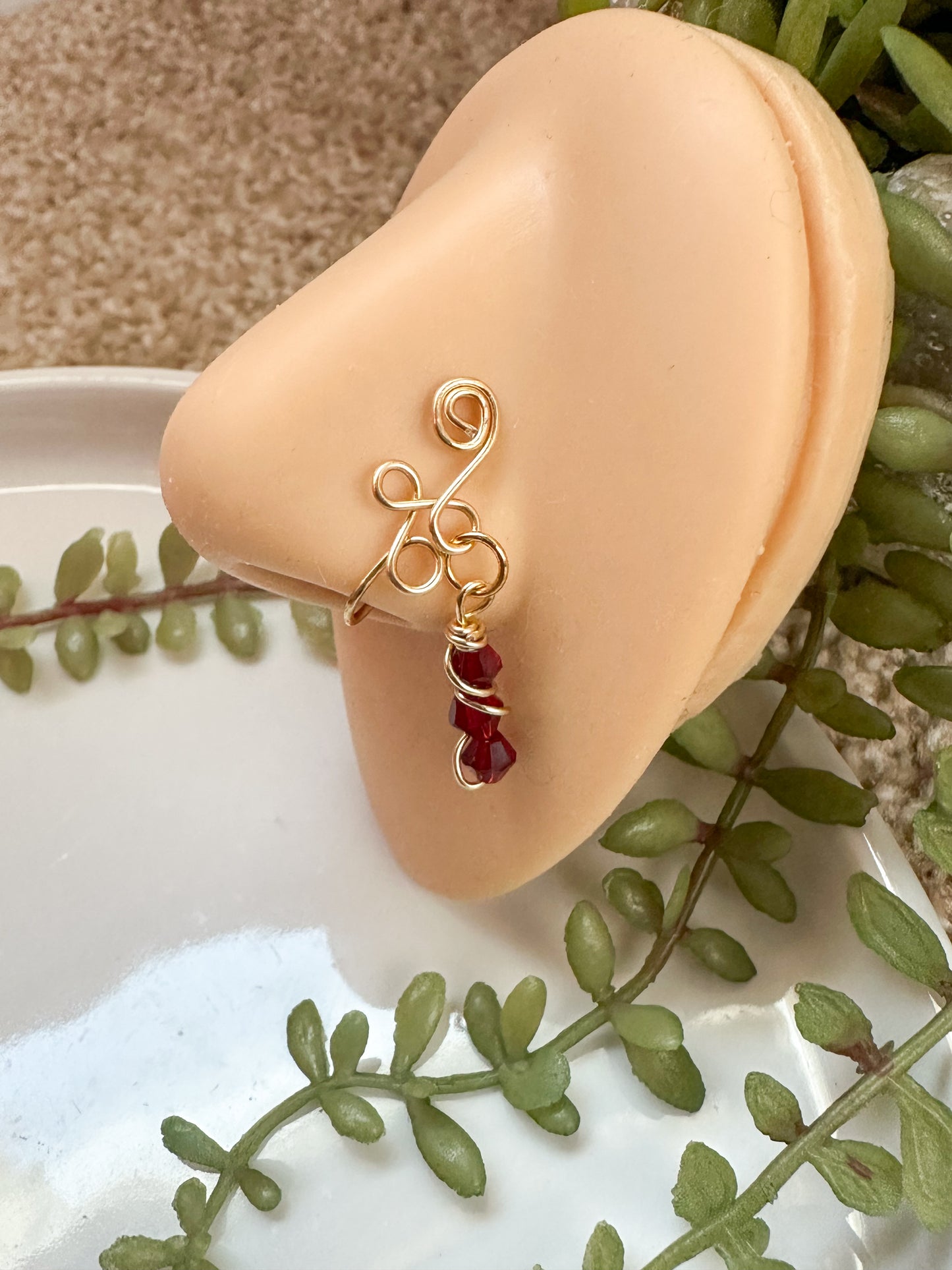 Dangled Nose Cuffs
