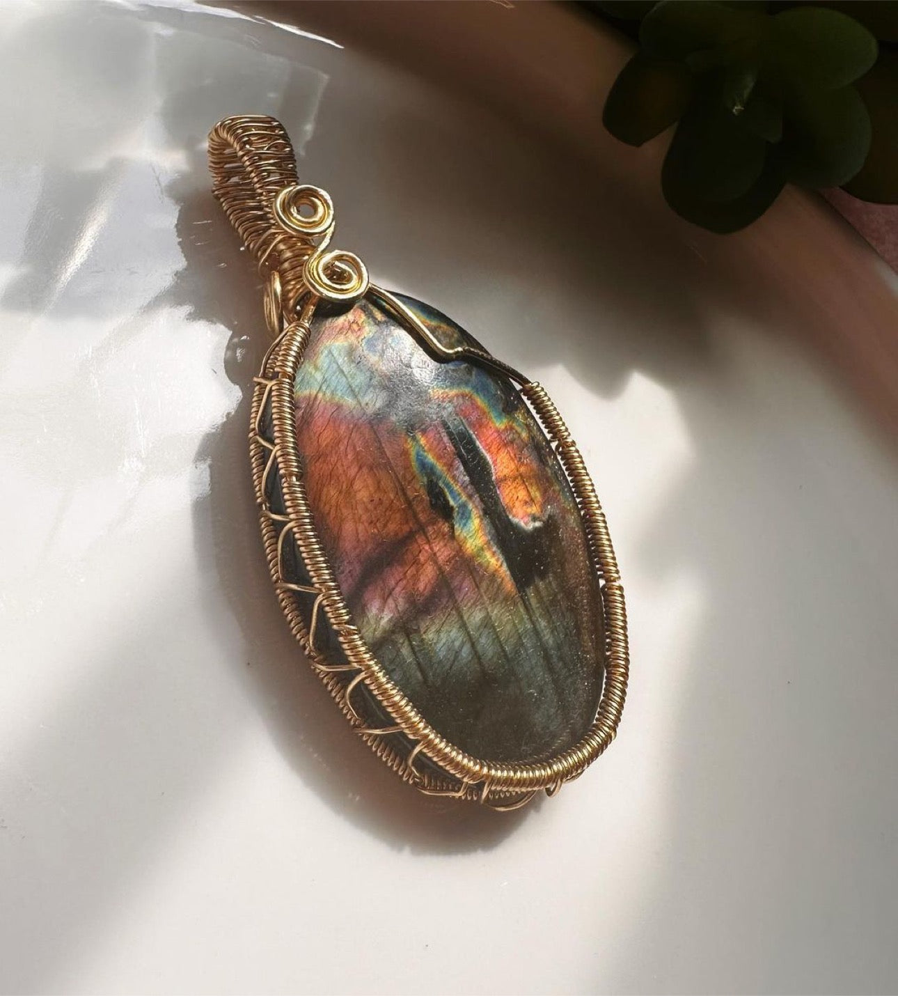 Labradorite Pendants