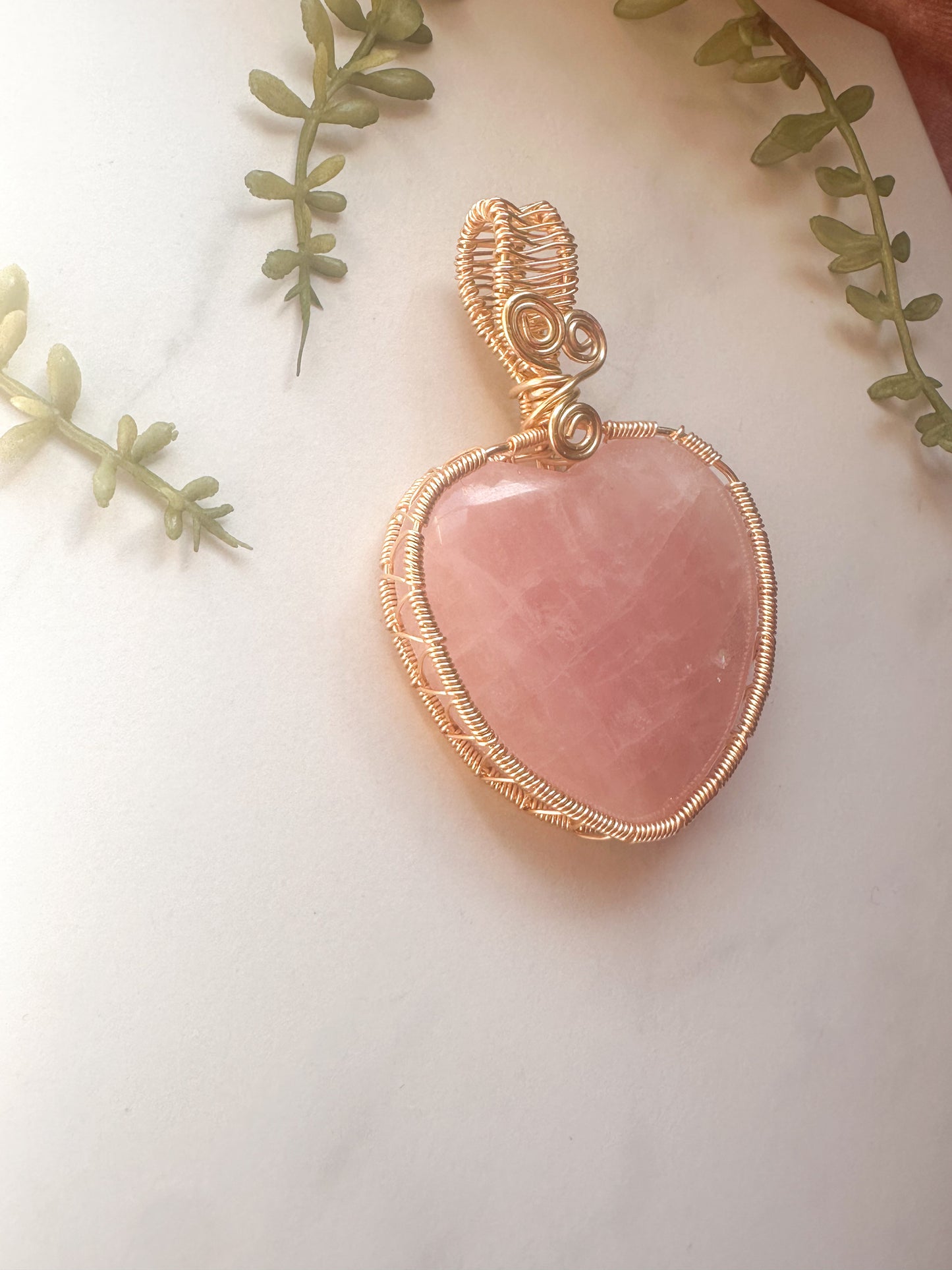 Rose Quartz Pendant