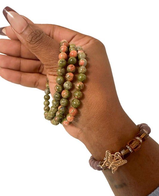 Unakite Bracelet