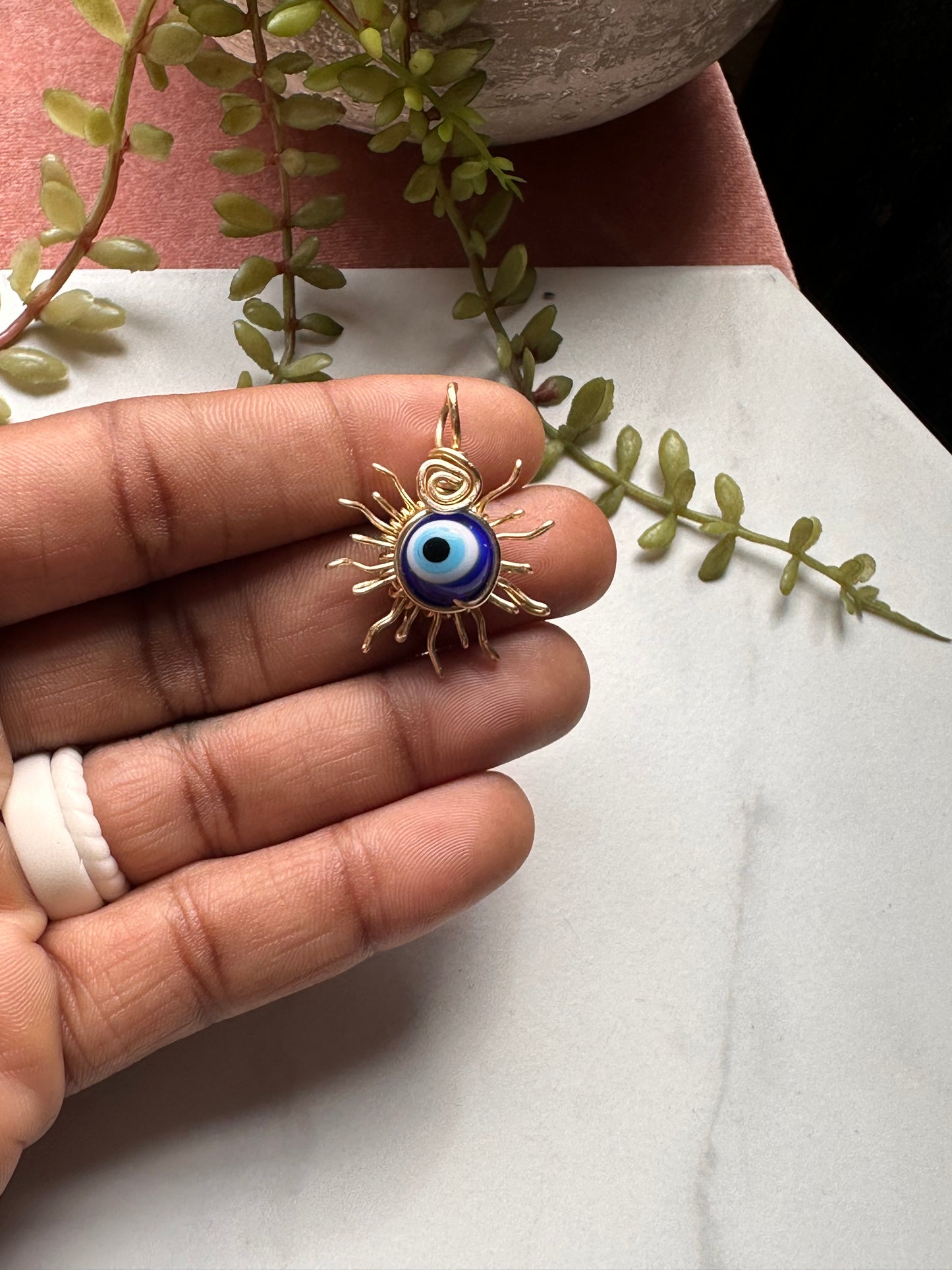 Evil Eye 🧿 Sun Pendant