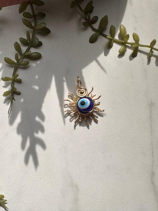 Evil Eye 🧿 Sun Pendant