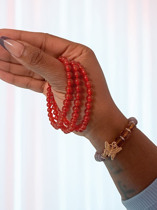 Red Carnelian Bracelet