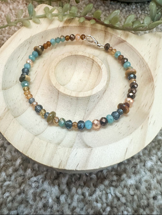 Driftwood Dreams Beaded Bracelet