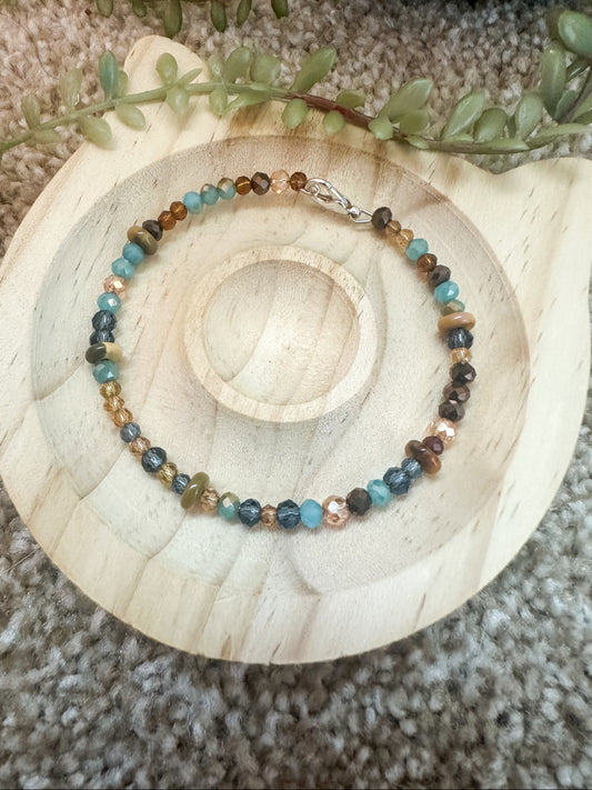 Driftwood Dreams Beaded Bracelet