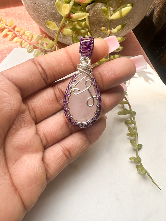 Rose Quartz Pendant