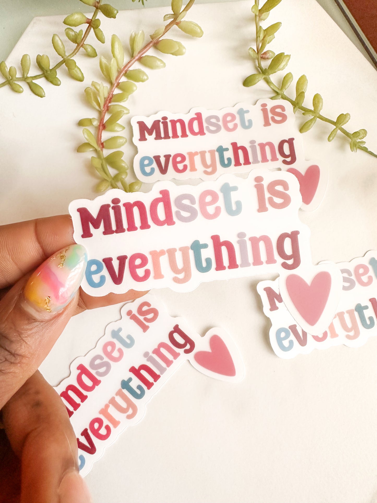 Clear Mindset Is Everything Sticker