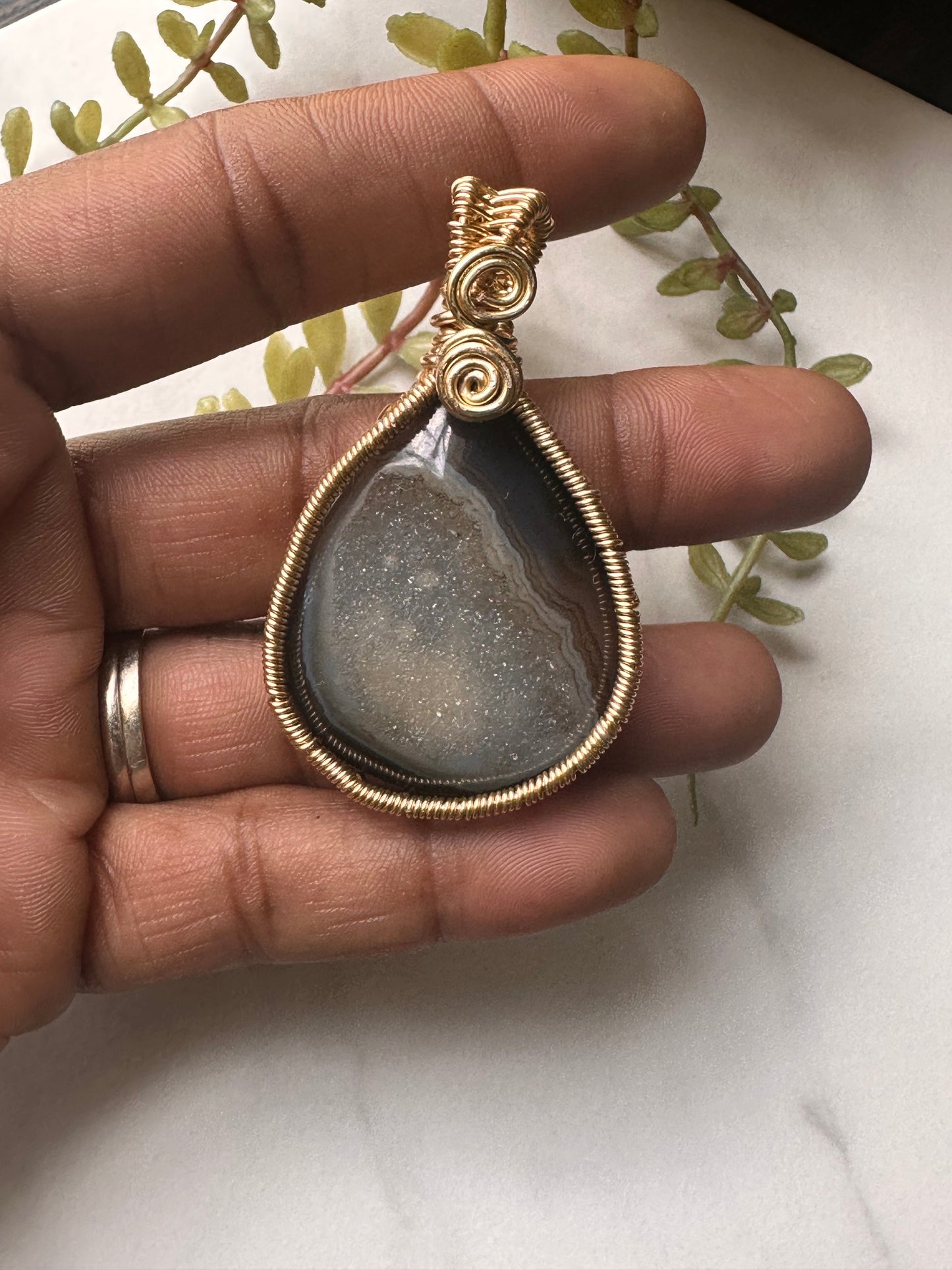 Black Onyx Druzy