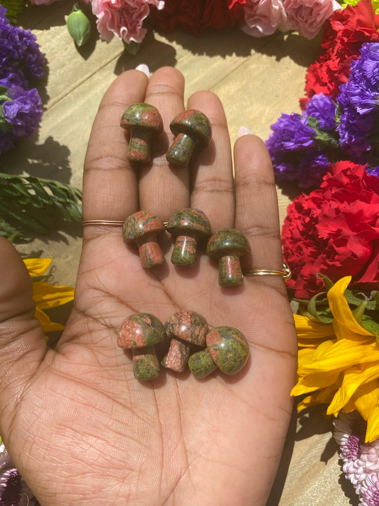 Unakite Mushroom